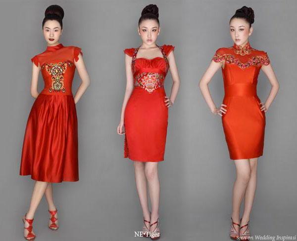 chinese wedding dress red