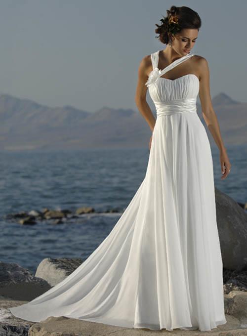 Style wedding dresses is kind of silhouetted slightly long dress with drop 