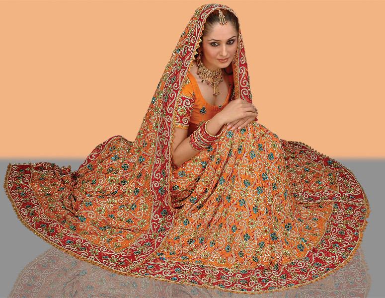Indian bridal dress
