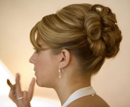 French twist wedding hairstyles