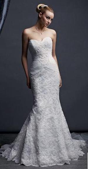 Oleg cassini ct203 wedding dress