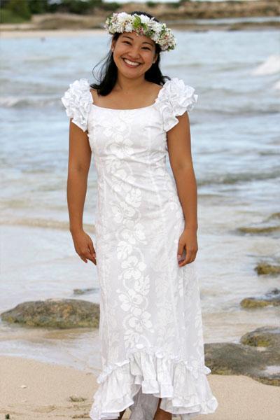 Hawiaiian wedding dresses