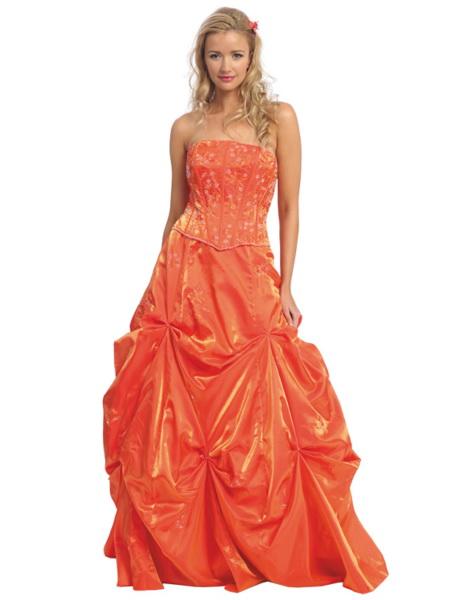 ... are at: Home Â» Colourful Wedding Dresses Â» Orange Wedding Dresses